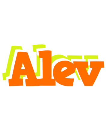 Alev healthy logo