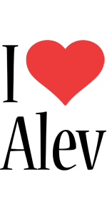 Alev i-love logo