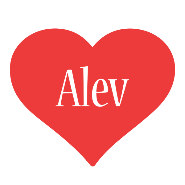 Alev love logo