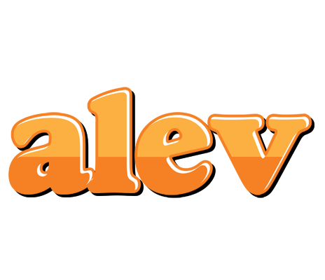 Alev orange logo