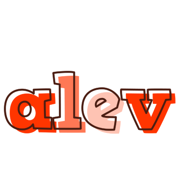 Alev paint logo