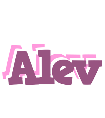 Alev relaxing logo