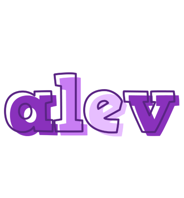 Alev sensual logo