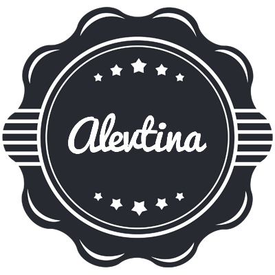 Alevtina badge logo