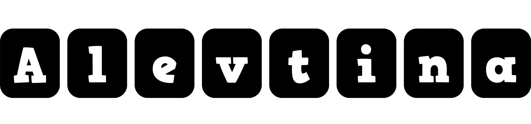 Alevtina box logo
