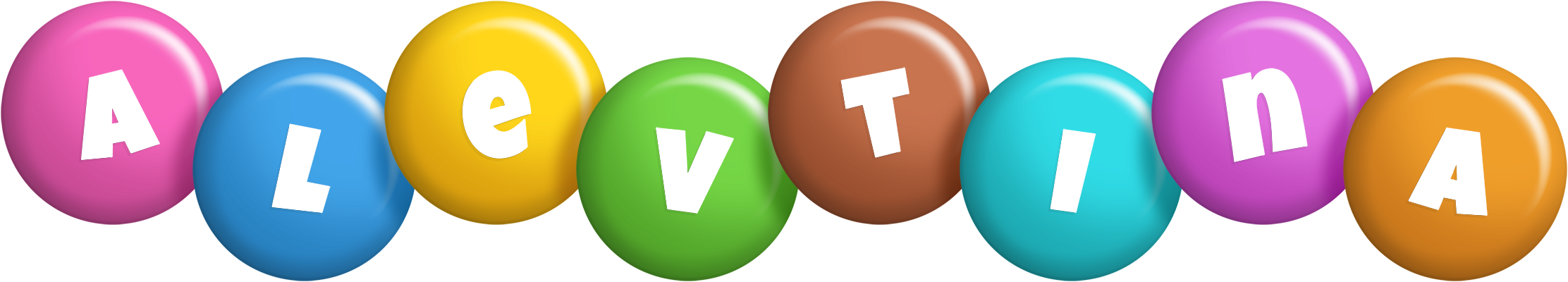 Alevtina candy logo