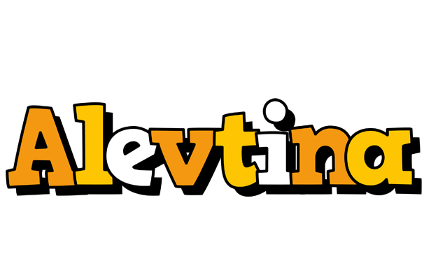 Alevtina cartoon logo