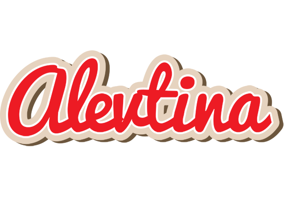 Alevtina chocolate logo