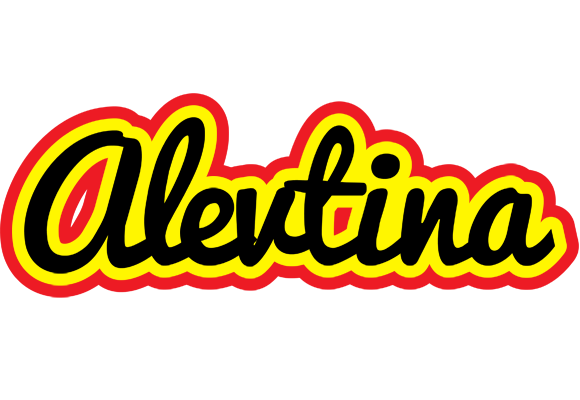 Alevtina flaming logo