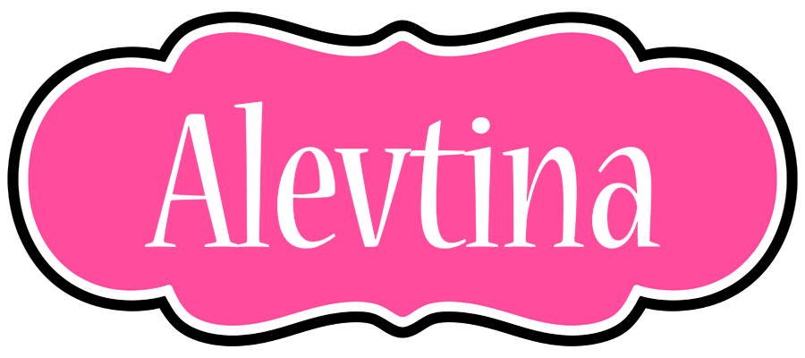 Alevtina invitation logo