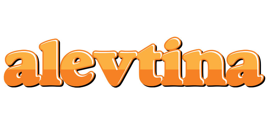 Alevtina orange logo