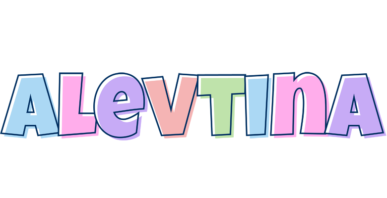 Alevtina pastel logo