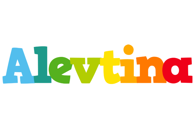 Alevtina rainbows logo