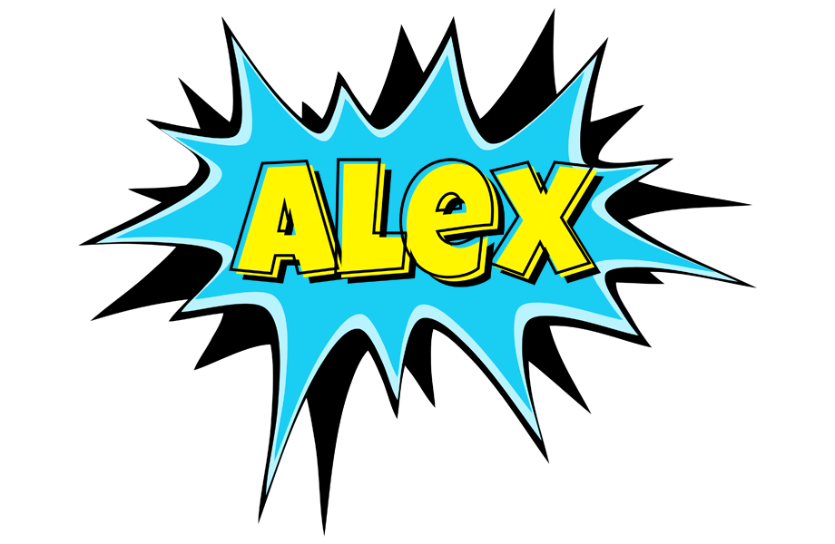 Alex amazing logo