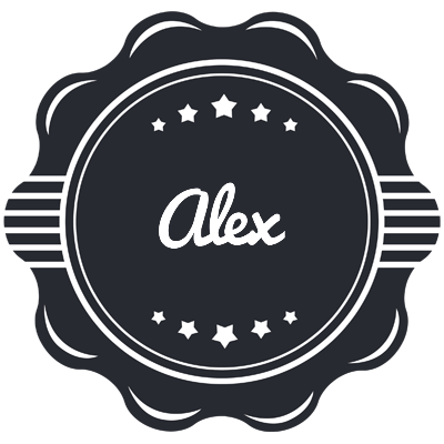 Alex badge logo