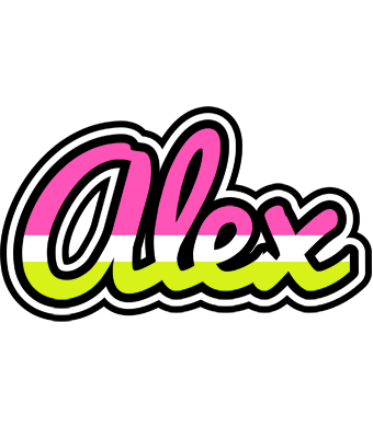 Alex candies logo
