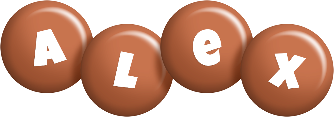Alex candy-brown logo