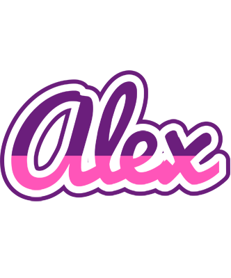 Alex cheerful logo