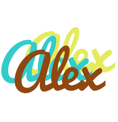 Alex cupcake logo