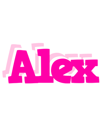 Alex dancing logo