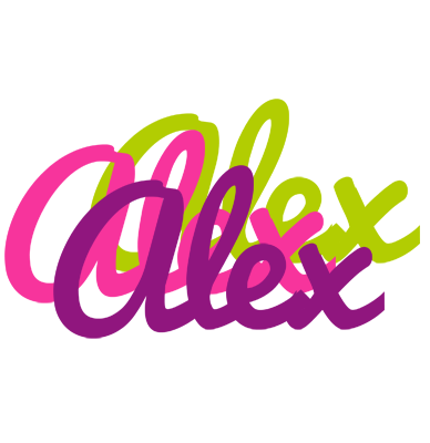 Alex flowers logo