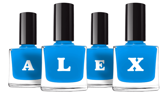 Alex glossy logo
