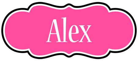 Alex invitation logo