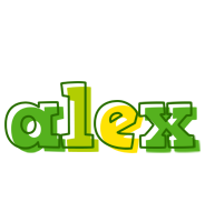 Alex juice logo