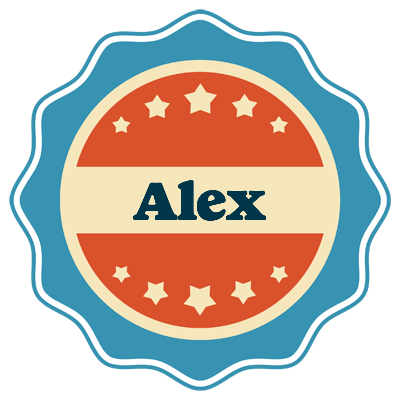Alex labels logo