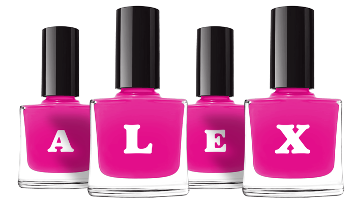 Alex nails logo