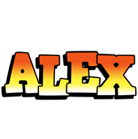 Alex sunset logo