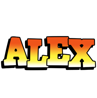 Alex sunset logo