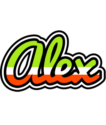 Alex superfun logo