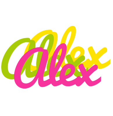 Alex sweets logo