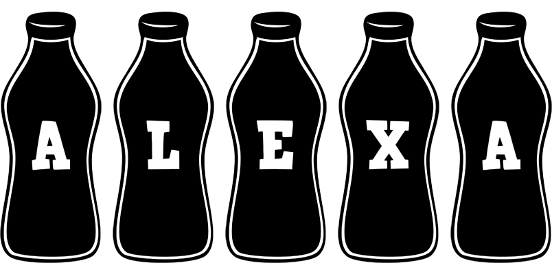 Alexa bottle logo