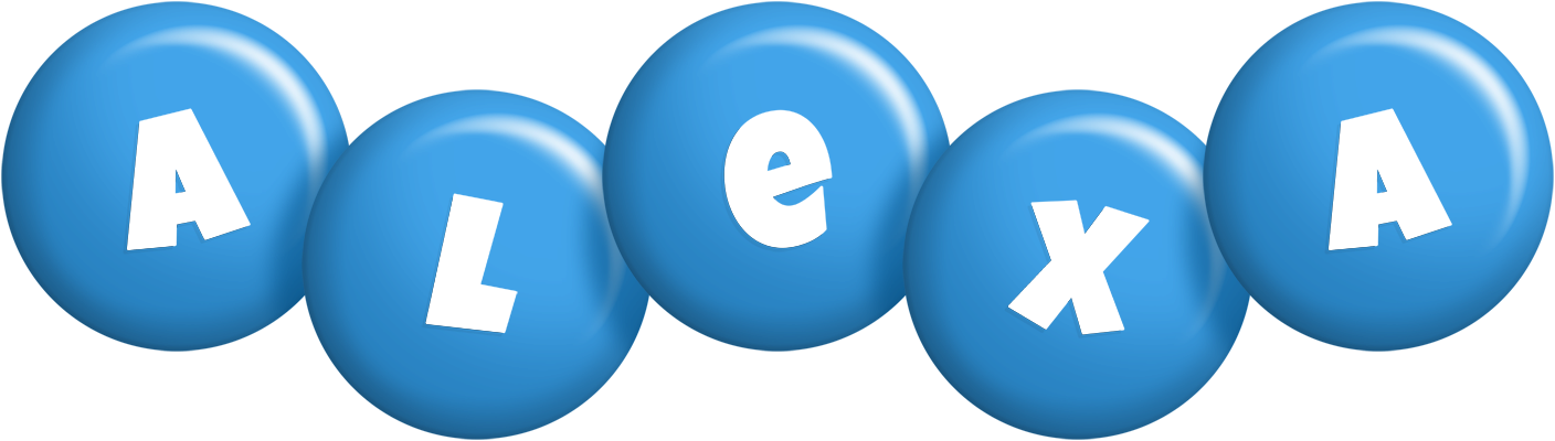 Alexa candy-blue logo