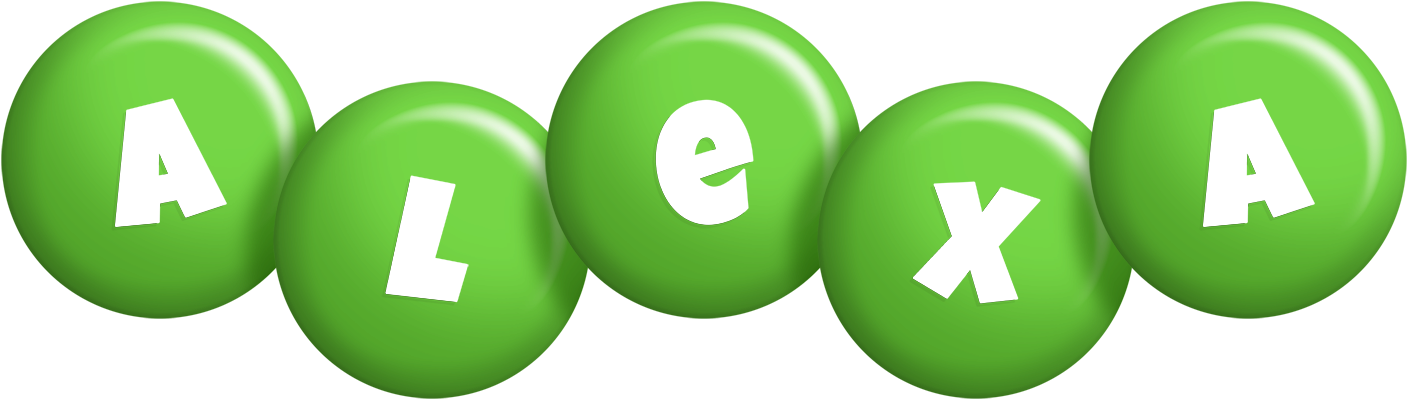 Alexa candy-green logo