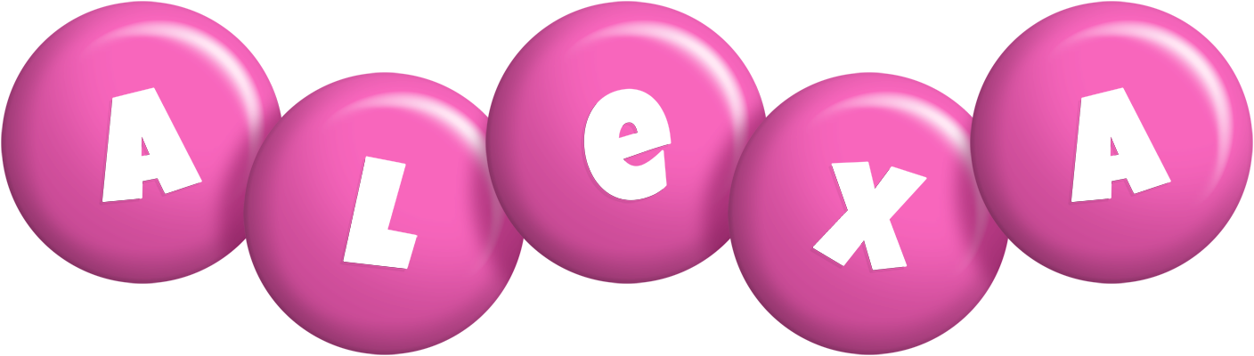 Alexa candy-pink logo
