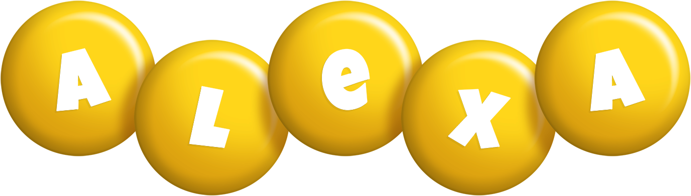Alexa candy-yellow logo