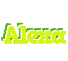 Alexa citrus logo