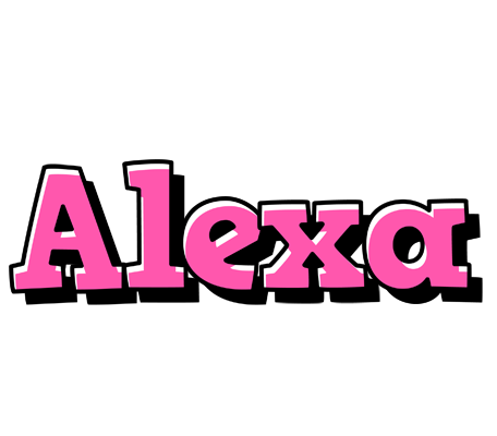 Alexa girlish logo