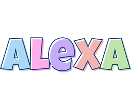 Alexa pastel logo