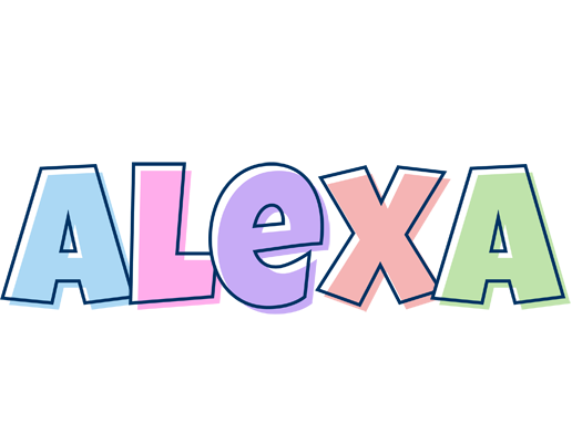 Alexa pastel logo
