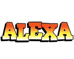 Alexa sunset logo