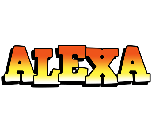 Alexa sunset logo
