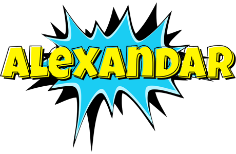 Alexandar amazing logo