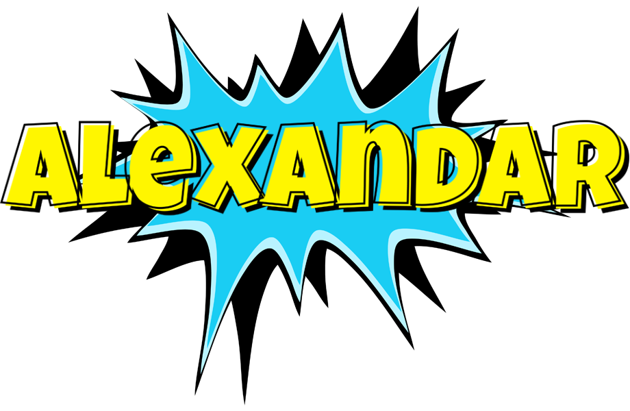 Alexandar amazing logo