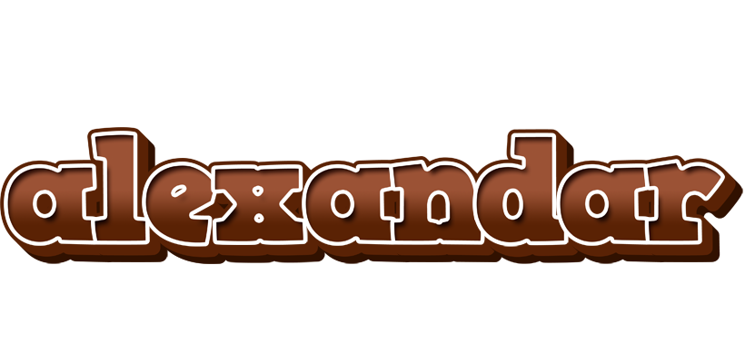 Alexandar brownie logo