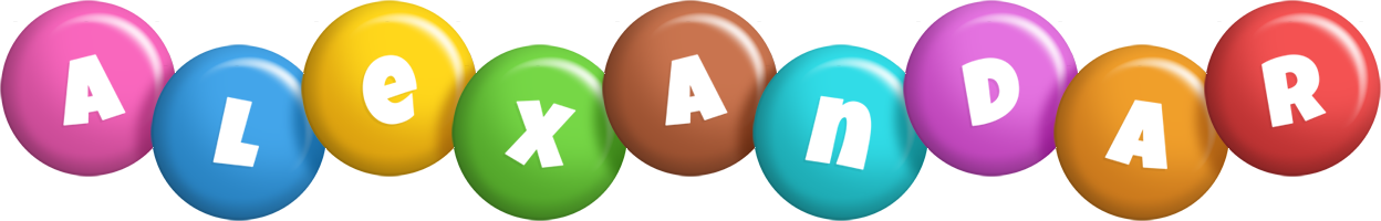 Alexandar candy logo