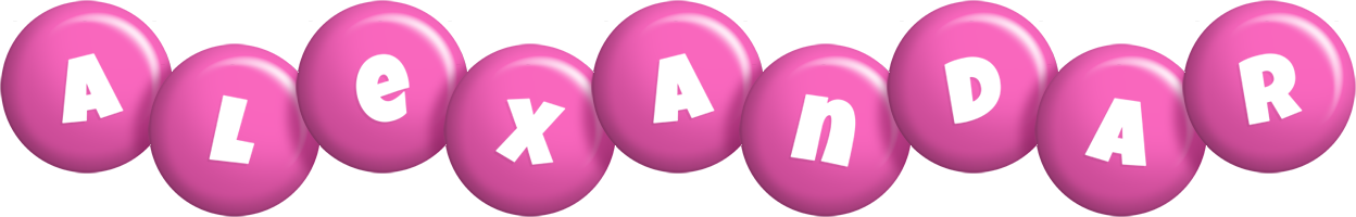 Alexandar candy-pink logo